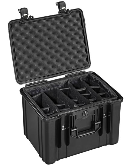 Valise tanche quipe de cloisons amovibles (type 55)