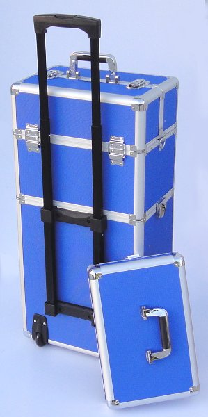 Valise pour coiffure et esthétique modulable - Bleu Valise pour coiffure et esthétique modulable - Bleu