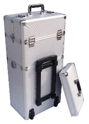 Valise pour coiffure et esth�tique modulable - Grise