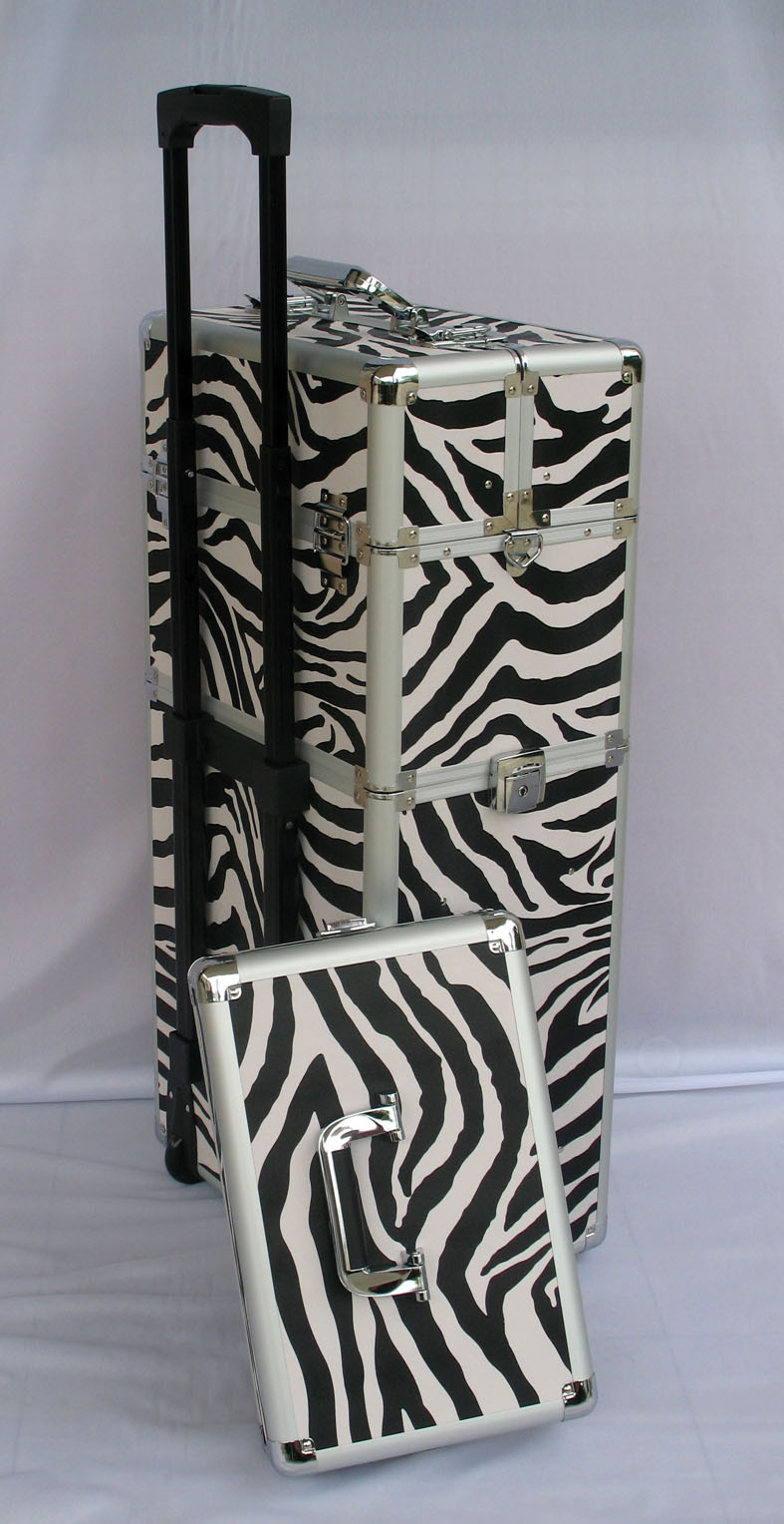 Valise pour coiffure et esthétique modulable - Couleur Zèbre Valise pour coiffure et esthétique modulable - Couleur Zèbre